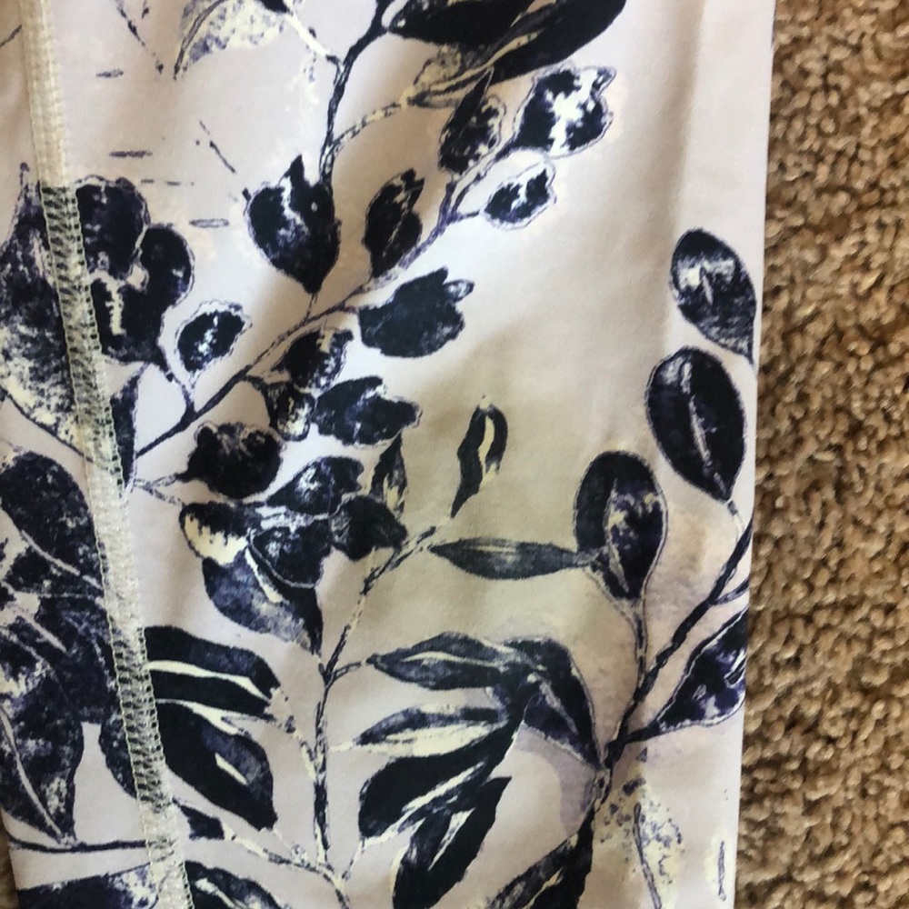 Purple, floral DYI Leggings - Picture 4 of 6